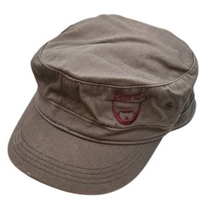 Beer'd Brewery Cap Unisex Olive Green Embroidery Distressed Hat Connecticut